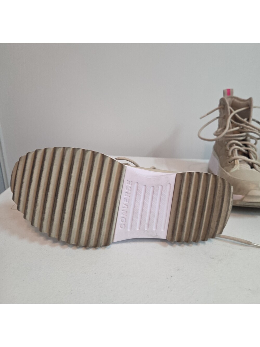 unisex Converse Run Star Hike Platform Ivory size M7.5/W9 - Picture 8 of 13